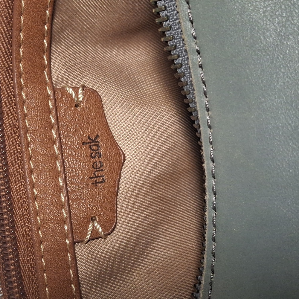 The Sak Leather Gray Bag.